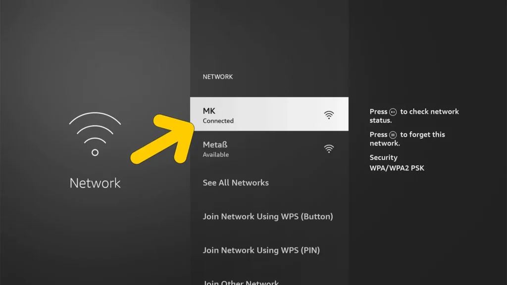 firestick wifi connection