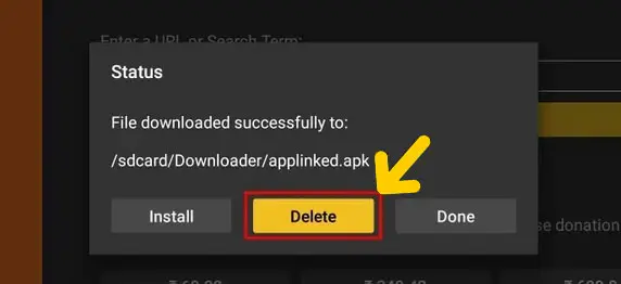 Delete Applinked