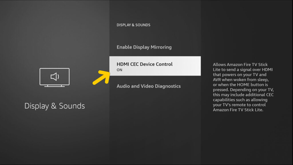 HDMI CEC Device Control