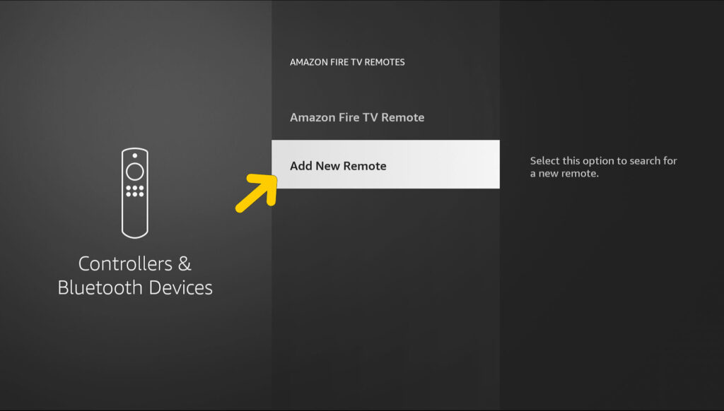 add new firestick remote