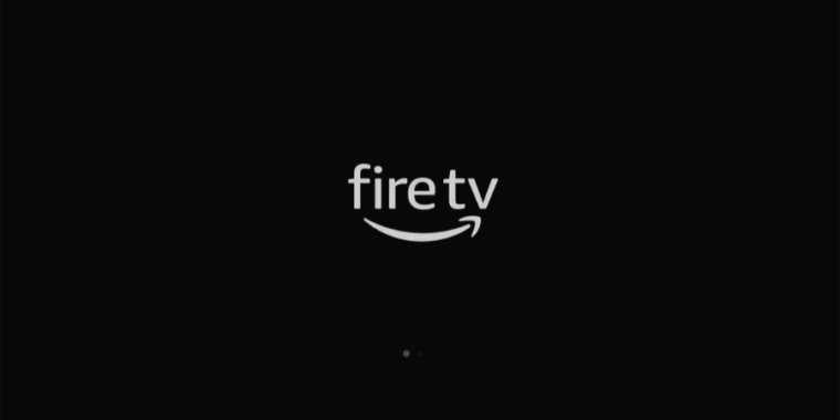 Firestick welcome screen